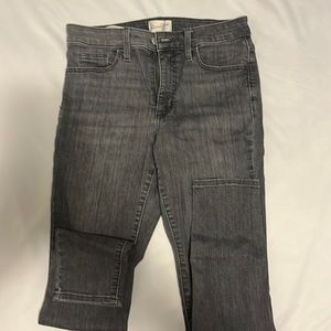 high-rise skinny jeans